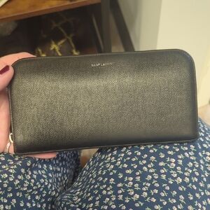 Saint Laurent Textured Black Wallet